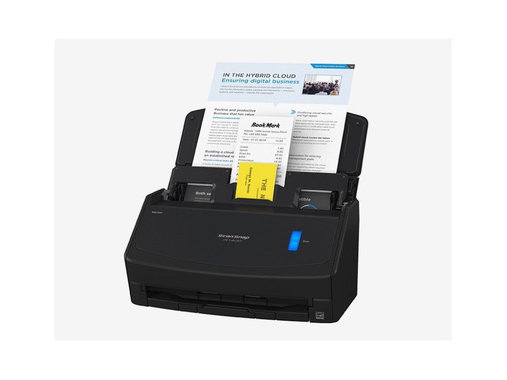 Ricoh SCANSNAP IX1400 BLK TAA SCANNER 40PPM, Optical resolution: 600 dpi, Windows 11