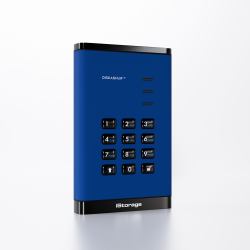 iStorage diskAshur3 1TB Secure External Hard Drive with 256-bit Hardware Encryption