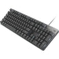 Logitech K845 Mechanical Illuminated Corded Aluminum Keyboard (TTC Blue)