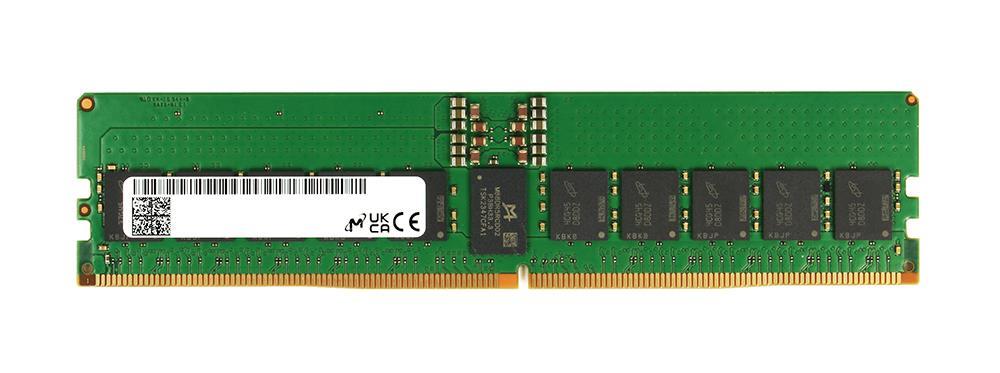 Micron's 16GB DDR5 RDIMM operates at 6400 MT/s with CL52 timing