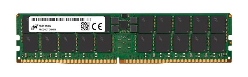 Micron MTC40F2046S1RC64BD2R DDR5 RDIMM 64gb 2RX4 6400 CL52 16Gbit Single Pack Ram Module