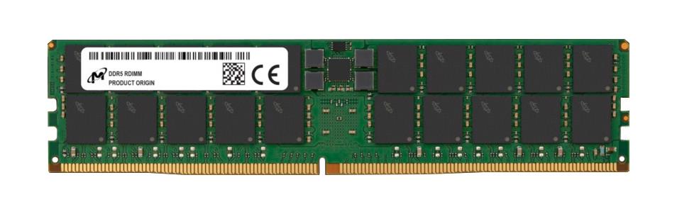 Micron DDR5 RDIMM 96GB 2Rx4 4800 CL40 PC5-38400 1.1V/(12V ext) ECC (Single)