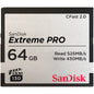 SanDisk Memory Card Extreme Pro CFast 2.0, 64GB, Full HD, 4K Video Recording