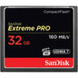 SanDisk memory card, Extreme Pro, Compact Flash, 32GB