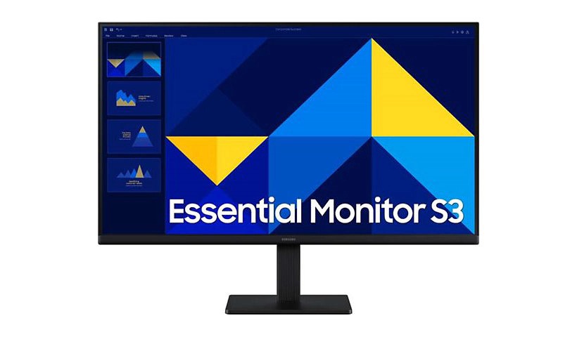 Samsung 27 (S30GD) Business Essential Monitor with IPS Panel and Tilt Only Stand 100Hz Refresh Rate - LCD Monitor - Flat - 1920 x 1080
