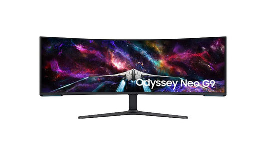Samsung 57Inch ODYSSEY NEO G9 DUAL 4K UHD (7680X2160) QUANTUM MINI-LED 240HZ 1MS HDR 1000 CURVED GAMING MONITOR