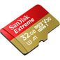 SanDisk Extreme 32 GB UHS-I microSDHC - 90 MB/s Read