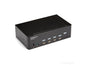 StarTech 4 Port HDMI KVM Switch - 4K 30Hz - Dual Display