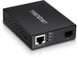 TRENDnet Gigabit Poe Pd SFP Fiber Media Converter; Poe Powered 100/1000Base-T to SFP Fiber Media Converter