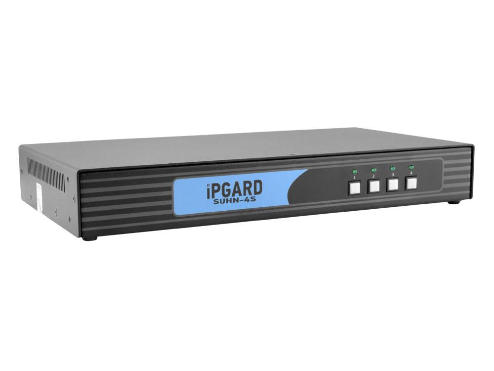 SMARTAVI IPGard 4-Port SH Secure HDMI KVM Switch with Audio