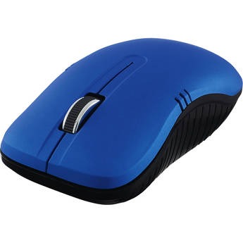 Verbatim Wireless Notebook Optical Mouse- Wireless - Matte Blue - USB Type A - 1200 dpi - Scroll Wheel - 3 Button(s) - Symmetrical