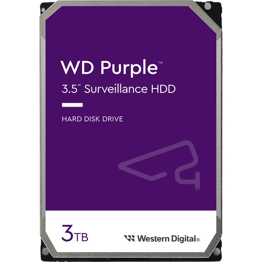 WD 3TB Purple SATA III 3.5" Internal Surveillance HDD (Retail)