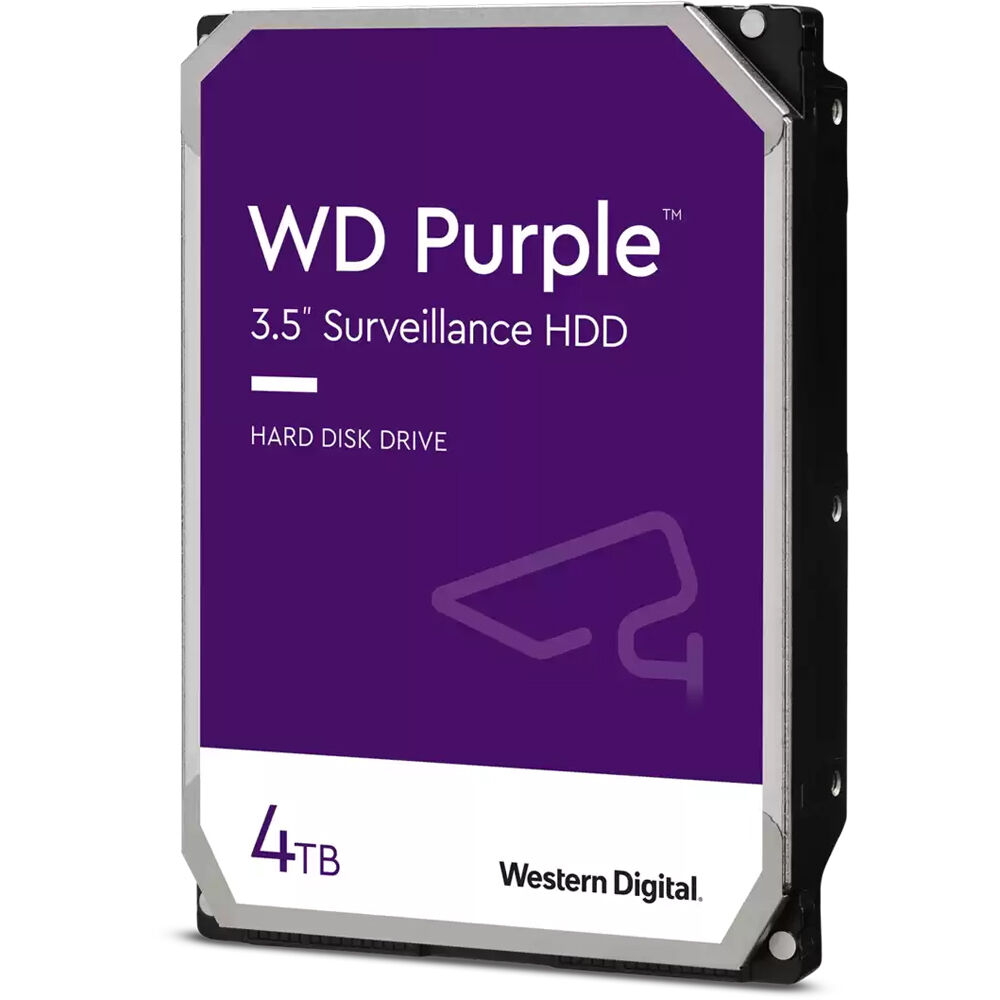 Western Digital Purple WD43PURZ 4 TB Hard Drive - 3.5" Internal - SATA (SATA/600) - 1