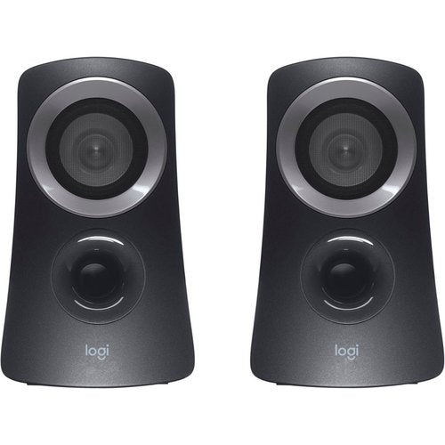 Logitech Z313 2.1 Speaker System - 25 W RMS - Black - 48 Hz to 20 kHz - Headphone - 1