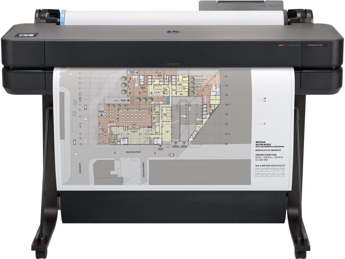 HP DesignJet T630 36-in Printer 2025 Edition - Thermal Inkjet