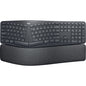 Logitech ERGO K860 Split Ergonomic Keyboard, Wireless Connectivity, Graphite