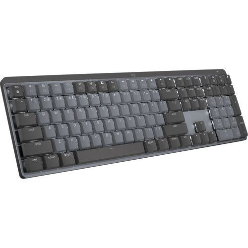 Logitech MX Mechanical Wireless Illuminated Performance Keyboard, Clicky Switches