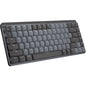 Logitech MX Mechanical Mini Minimalist Wireless Illuminated Keyboard (Clicky) (Graphite)