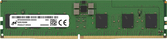 Micron DDR5 RDIMM 24GB 1Rx8 5600 CL46 PC5-44800 1.1V/(12V ext) ECC (Single)