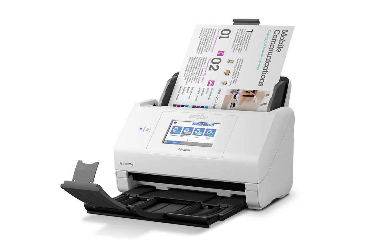 Epson DS-785W Wireless High-Speed Desktop Document Scanner