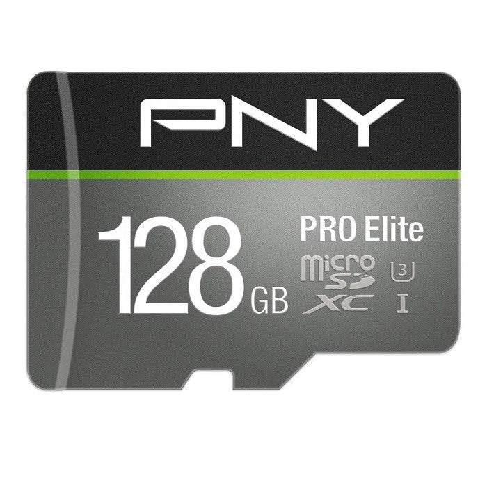 PNY 128GB Pro Elite microSDXC Memory Card (U3)