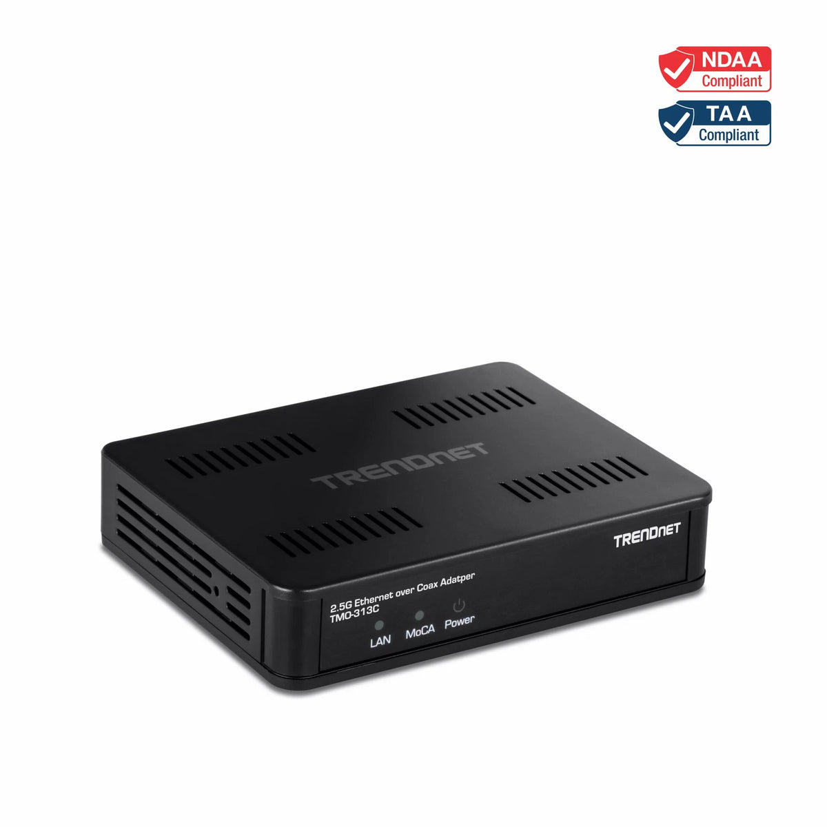TRENDnet 2.5Gbps Ethernet over Coax Adapter for High-Speed Wired Network Connectivity