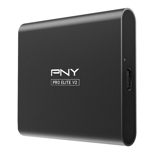 PNY 1TB Pro Elite V2 USB Type-C Portable External SSD